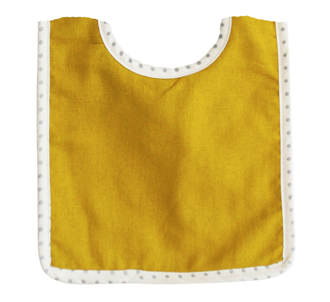 Bobby Bib Butterscotch Linen