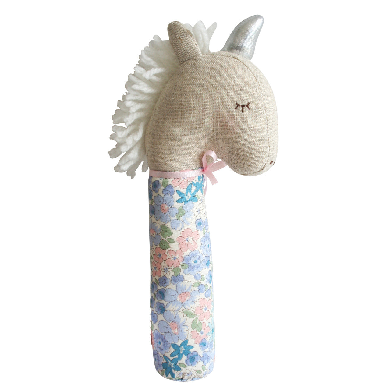Yvette Unicorn Squeaker Lilly Blue
