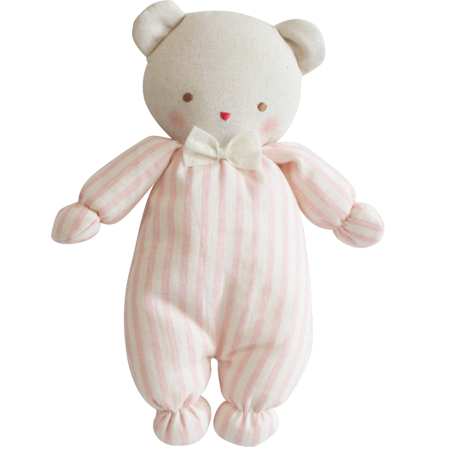 Baby Ted 25cm Pink Stripe