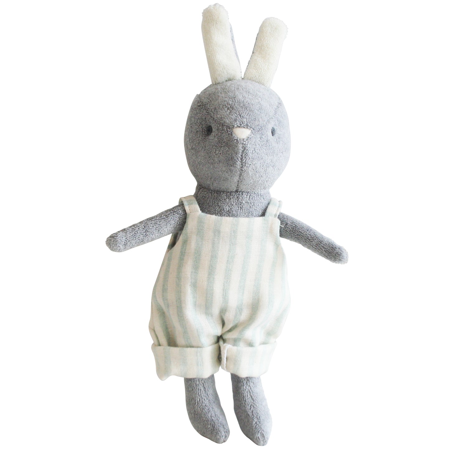 Baby Benny Bunny 25cm Sage Stripe - JUNE
