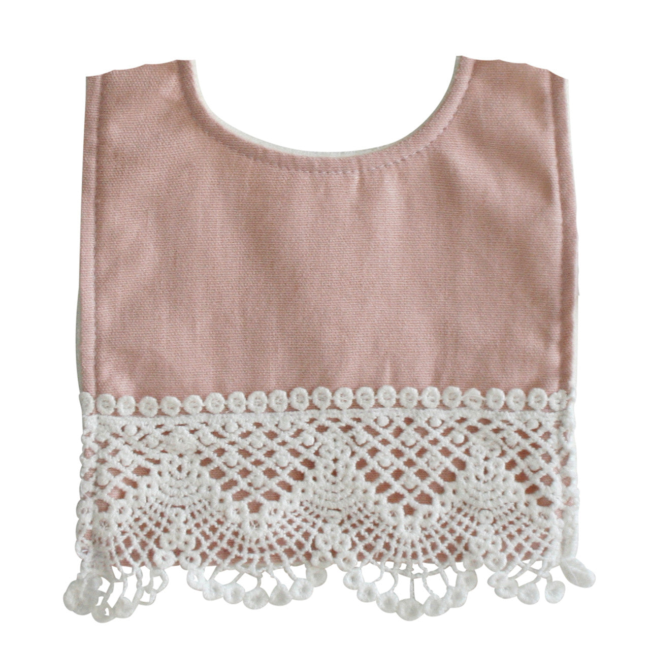 *SALE SPECIAL MIN 4* Erin Bib Pink Linen