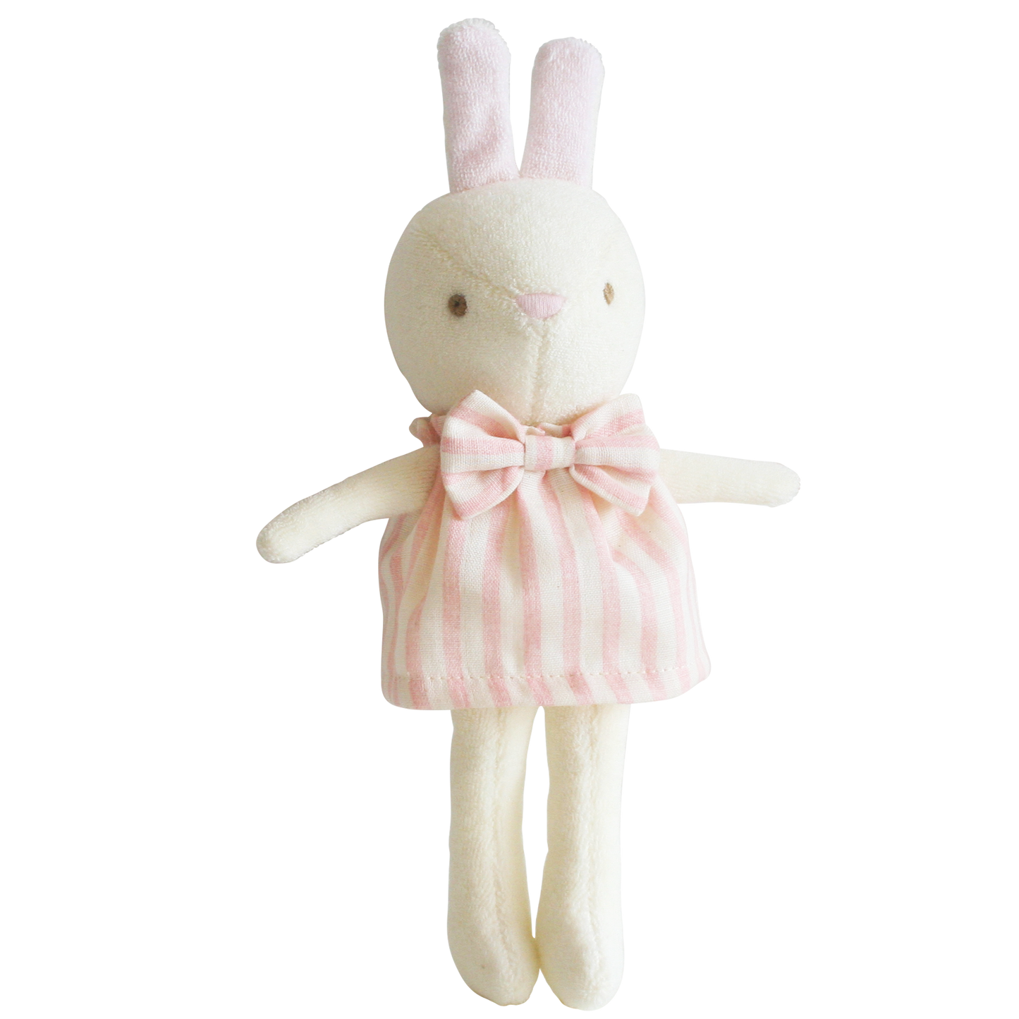 Baby Betsy Bunny 25cm Pink Stripe