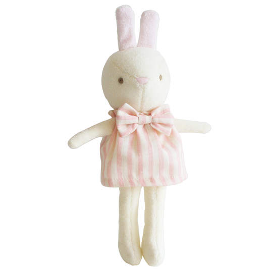 Baby Betsy Bunny 25cm Pink Stripe