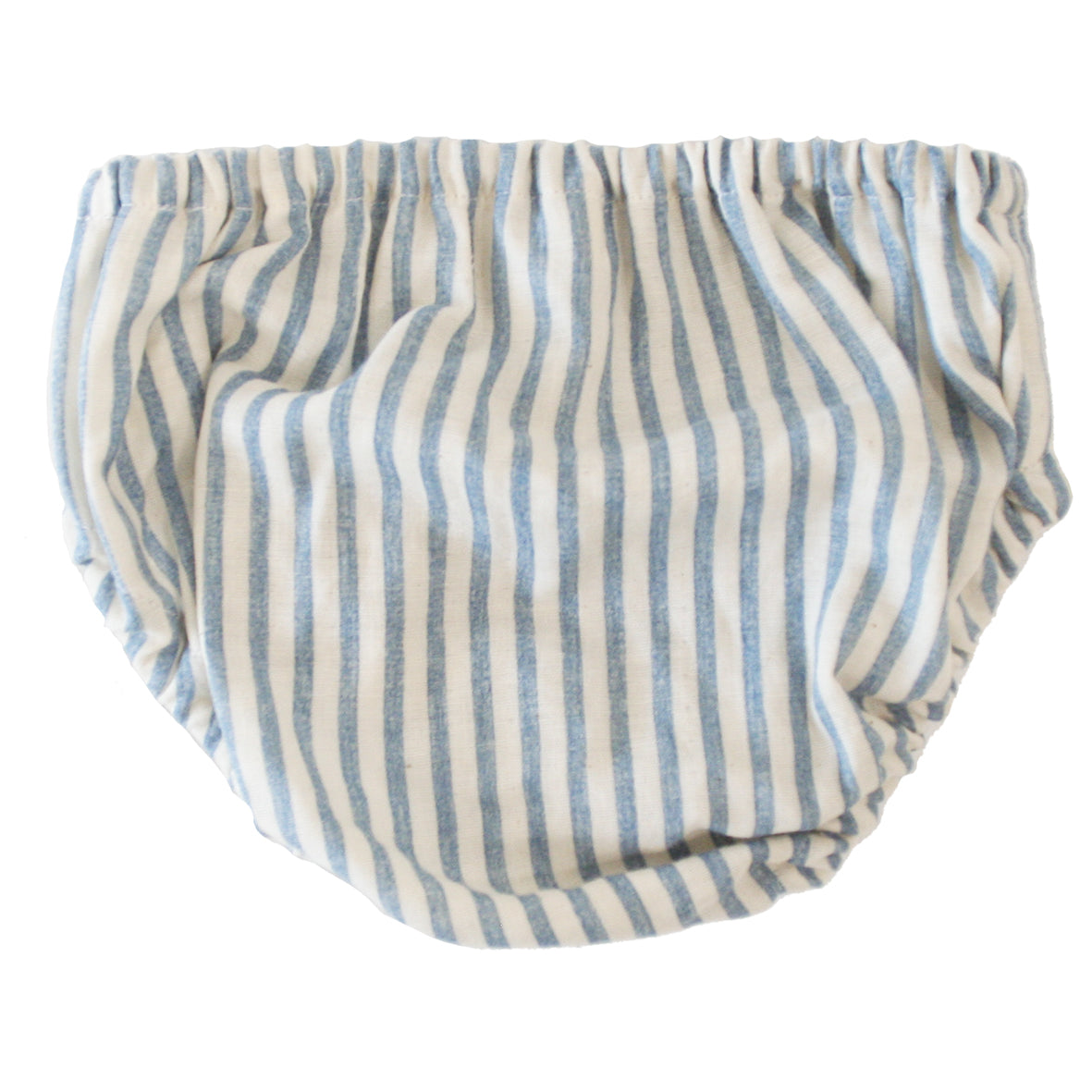 Nappy Cover Chambray Stripe SMALL