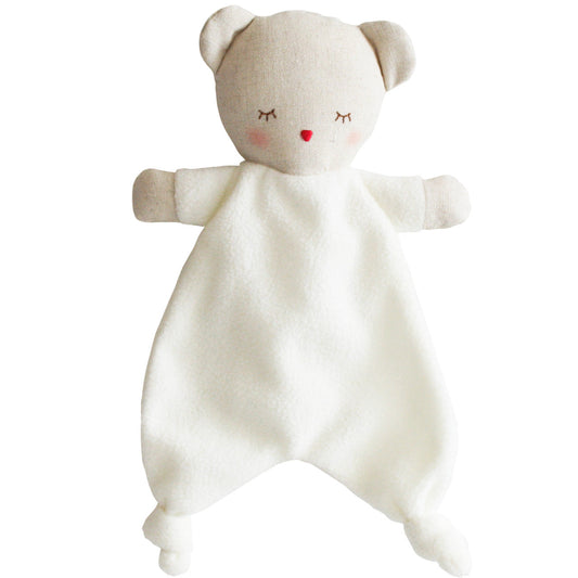 Baby Bear Comforter 26cm Ivory *JULY*
