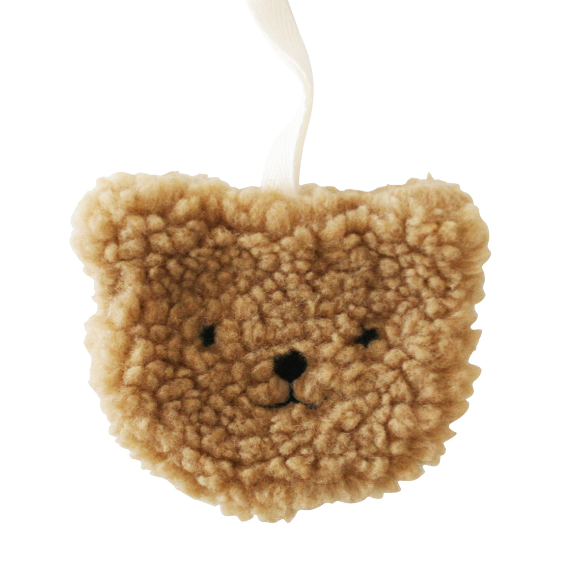 Sherpa Bear Paci Comforter Caramel