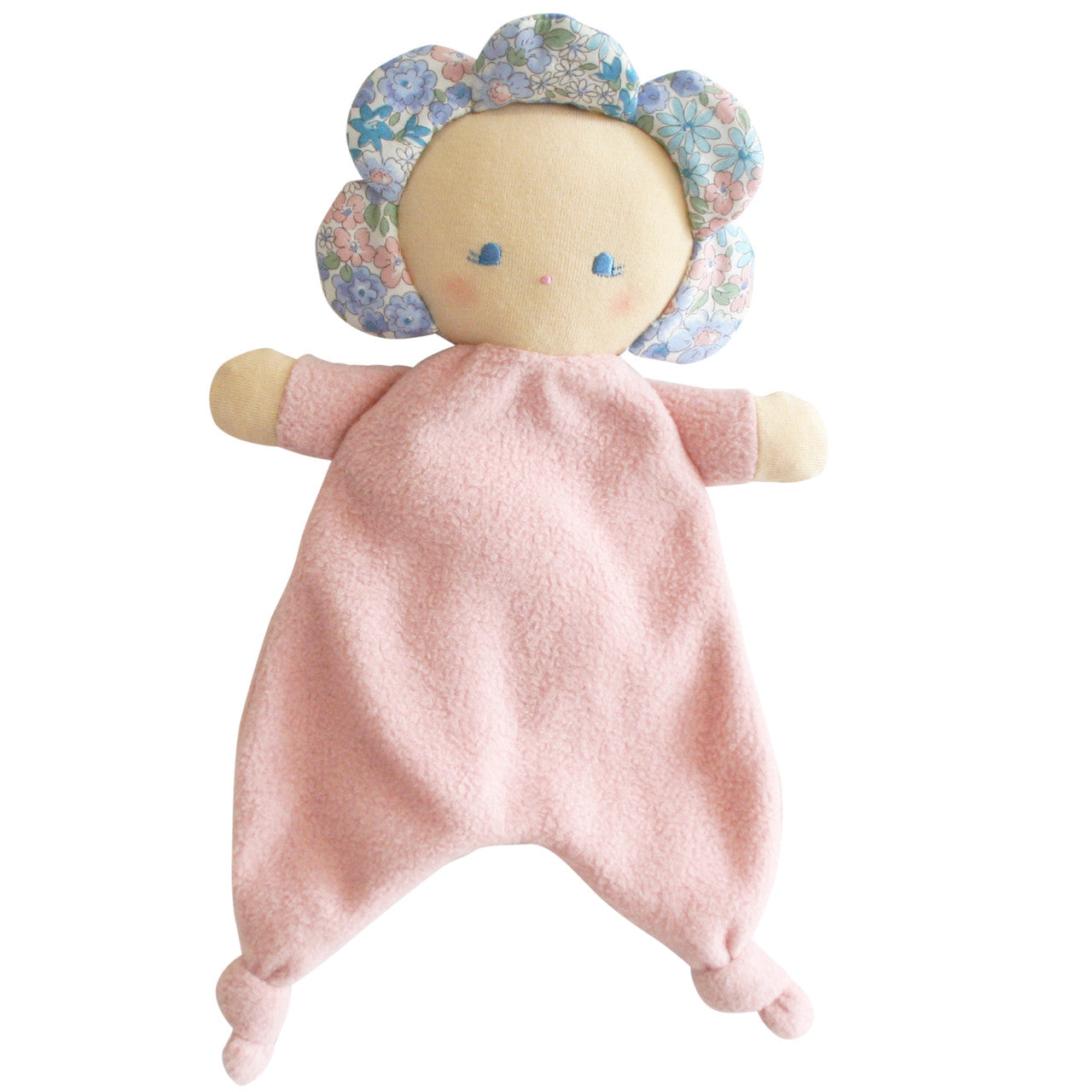 Flower Baby Comforter 29cm Lilly Blue
