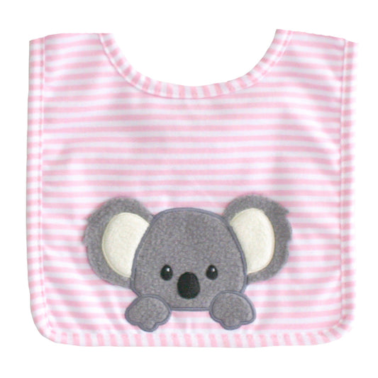 Baby Koala Bib Pink *JANUARY 2026*