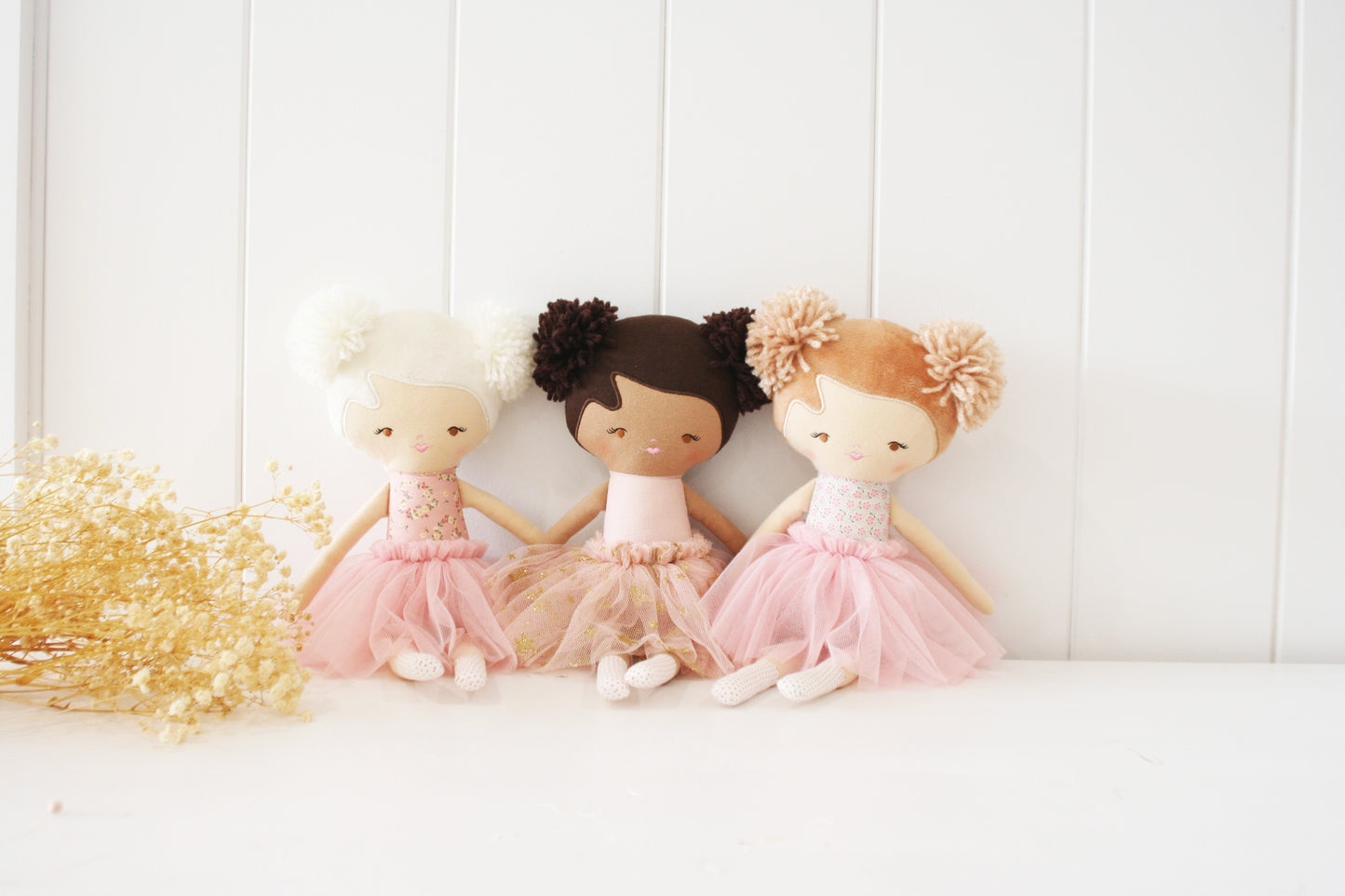 Madison Ballet Doll 35cm Pink Gold Star
