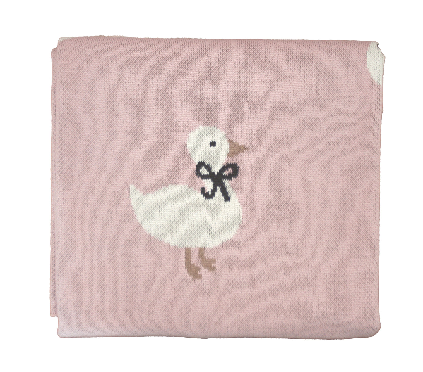 Duck Baby Blanket - Petal