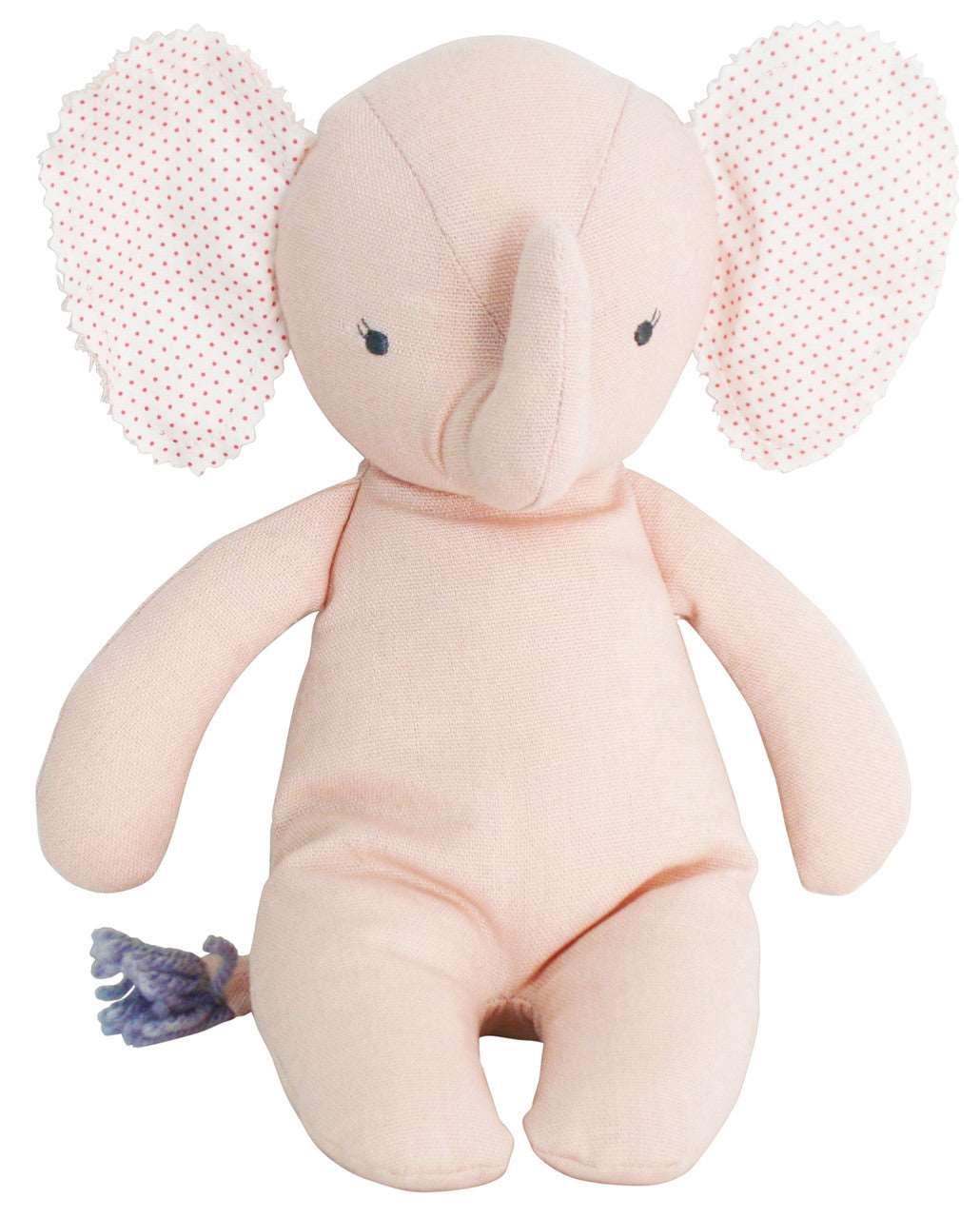 *SALE MIN 4* Baby Floppy Elephant 25cm Pink