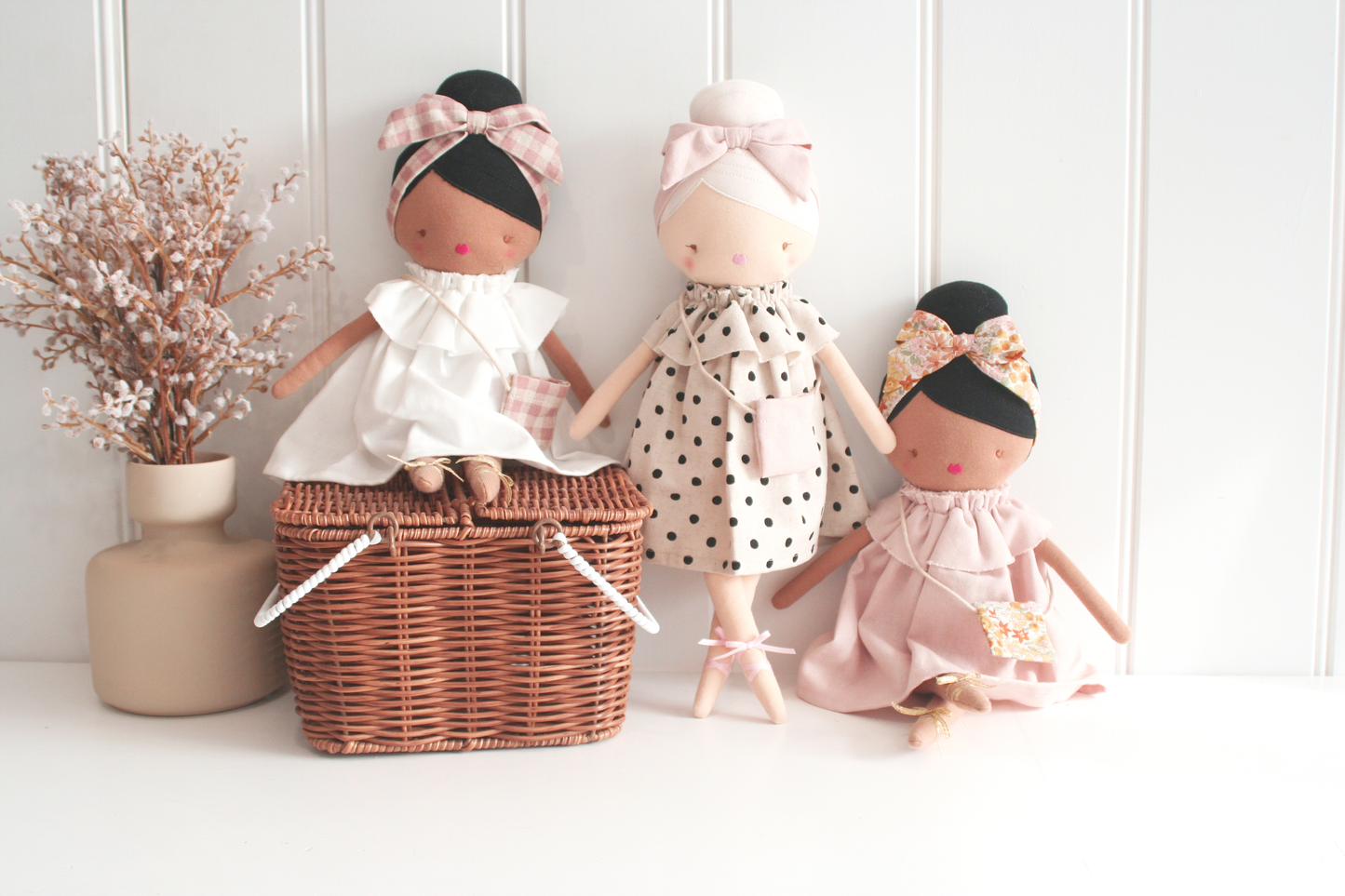 Piper Doll 43cm Pale Pink