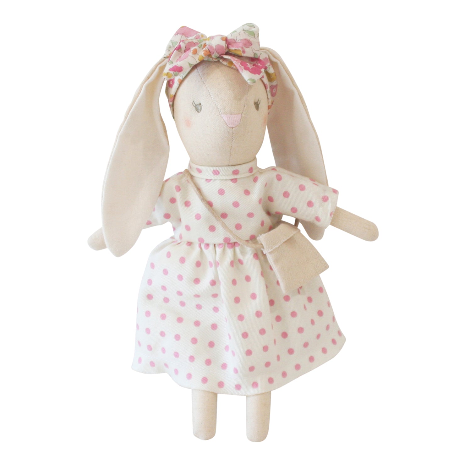 Mini Sofia Bunny 27cm Berry Polka