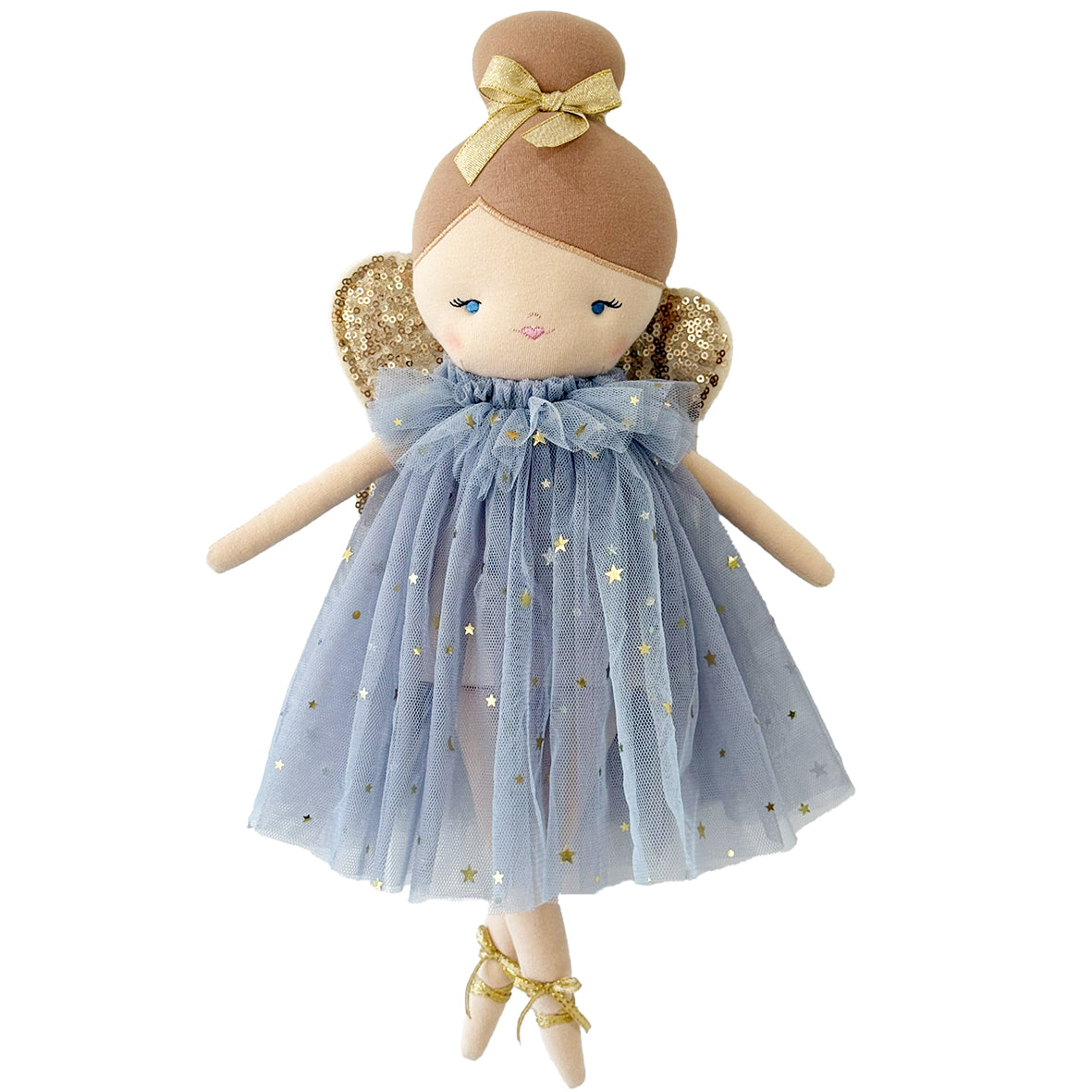 Posy Fairy 43cm Grey Gold