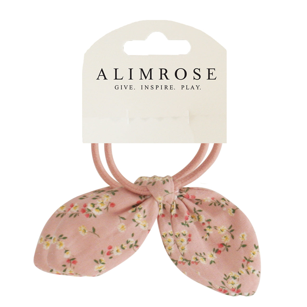 Bunny Hair Ties Set Posy Heart