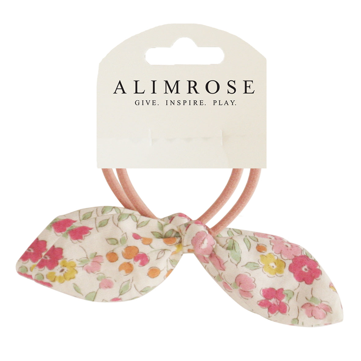 Bunny Hair Ties Set Rose Garden