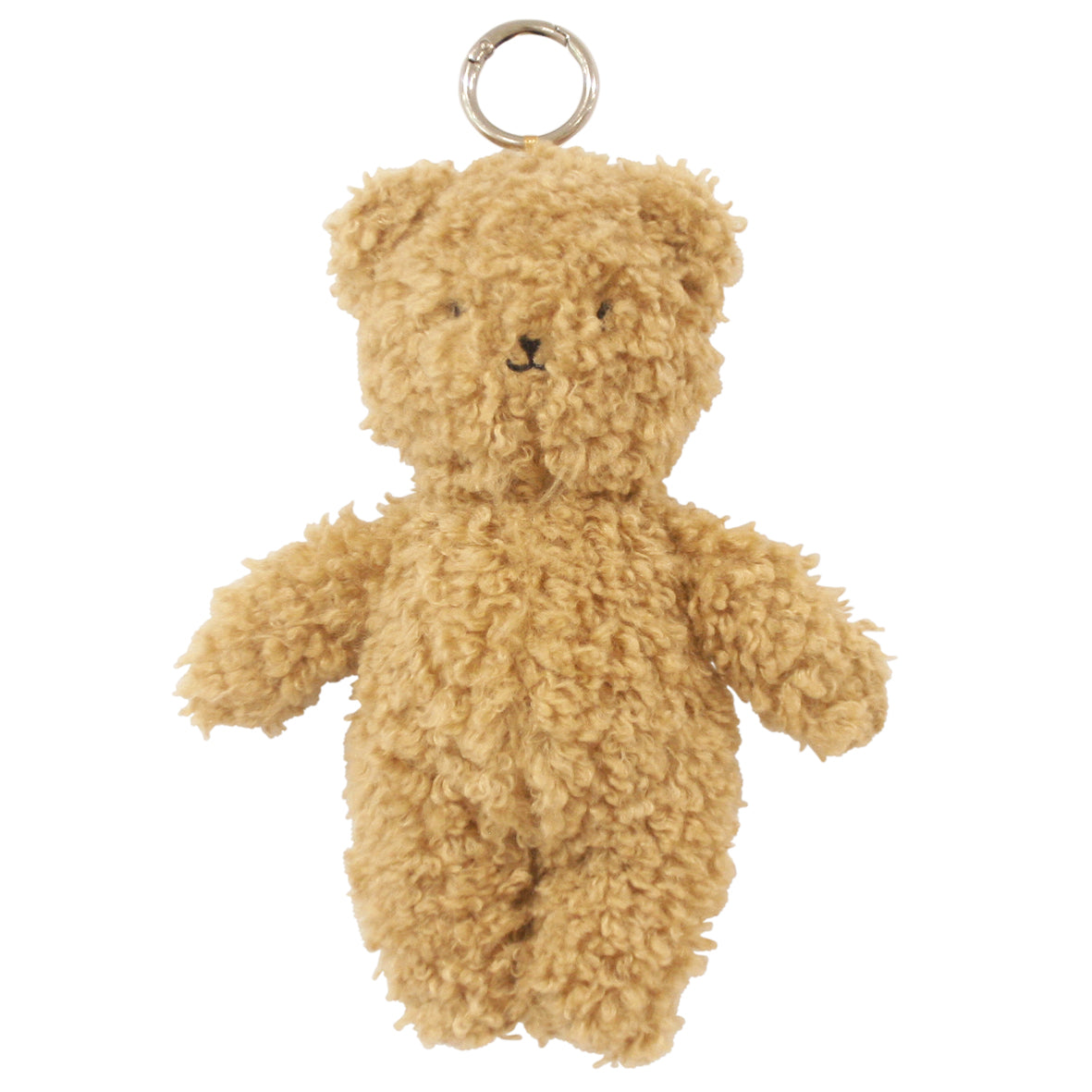 Charlie Bear Bag Charm Toy - Caramel - JUNE