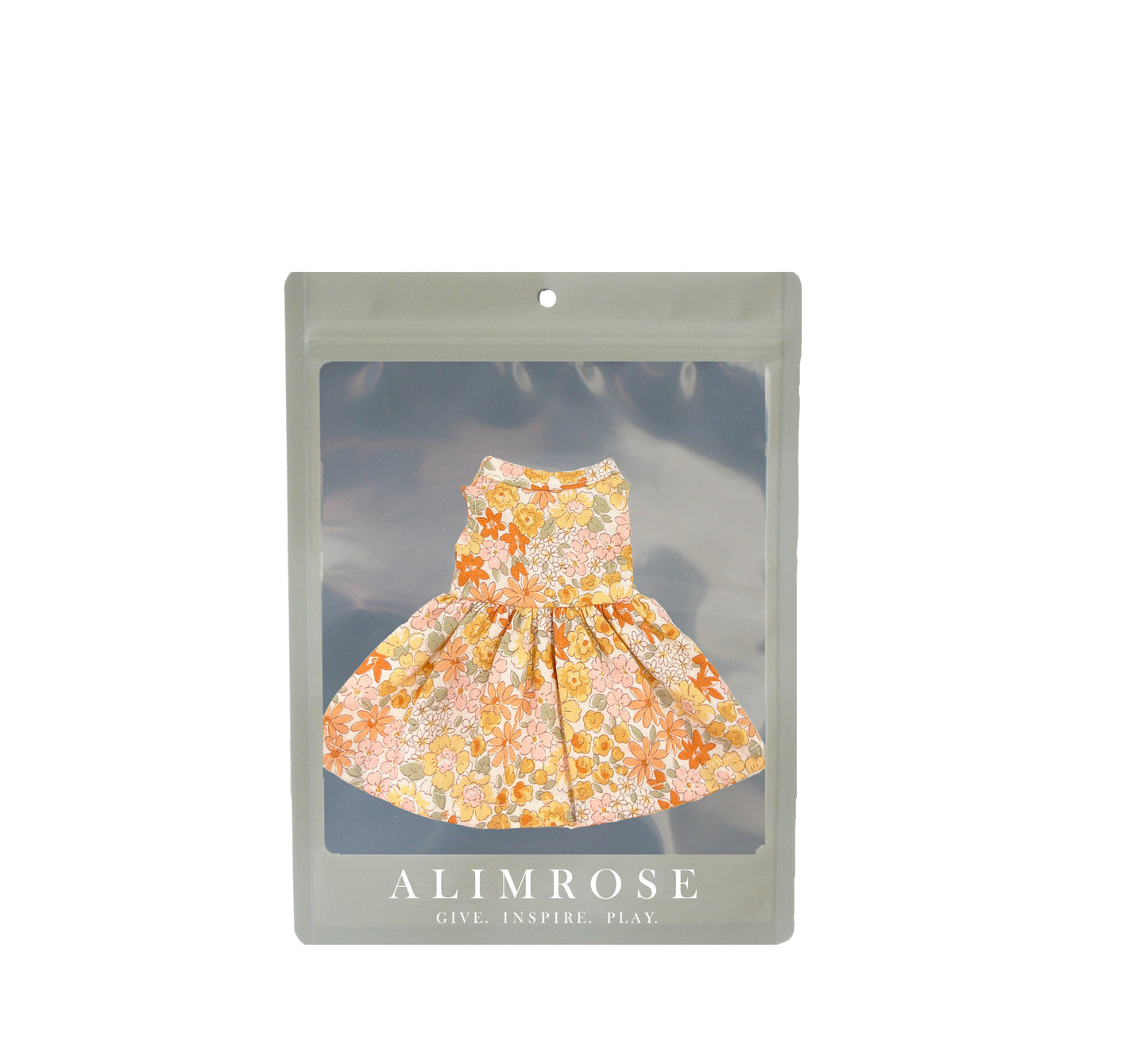 Small Doll Dress (20-28cm) Sweet Marigold