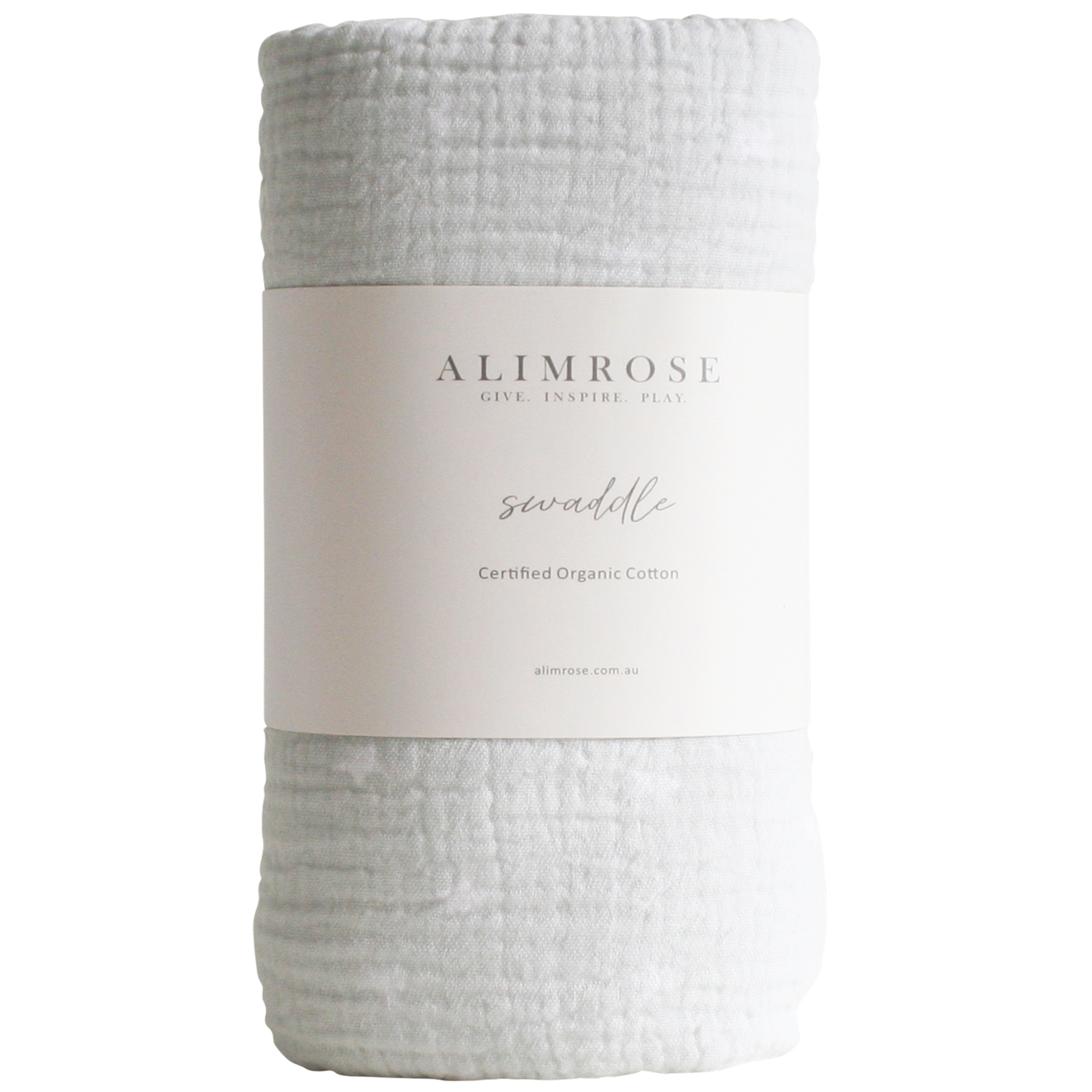 Muslin Swaddle Starry Night - Dove Grey