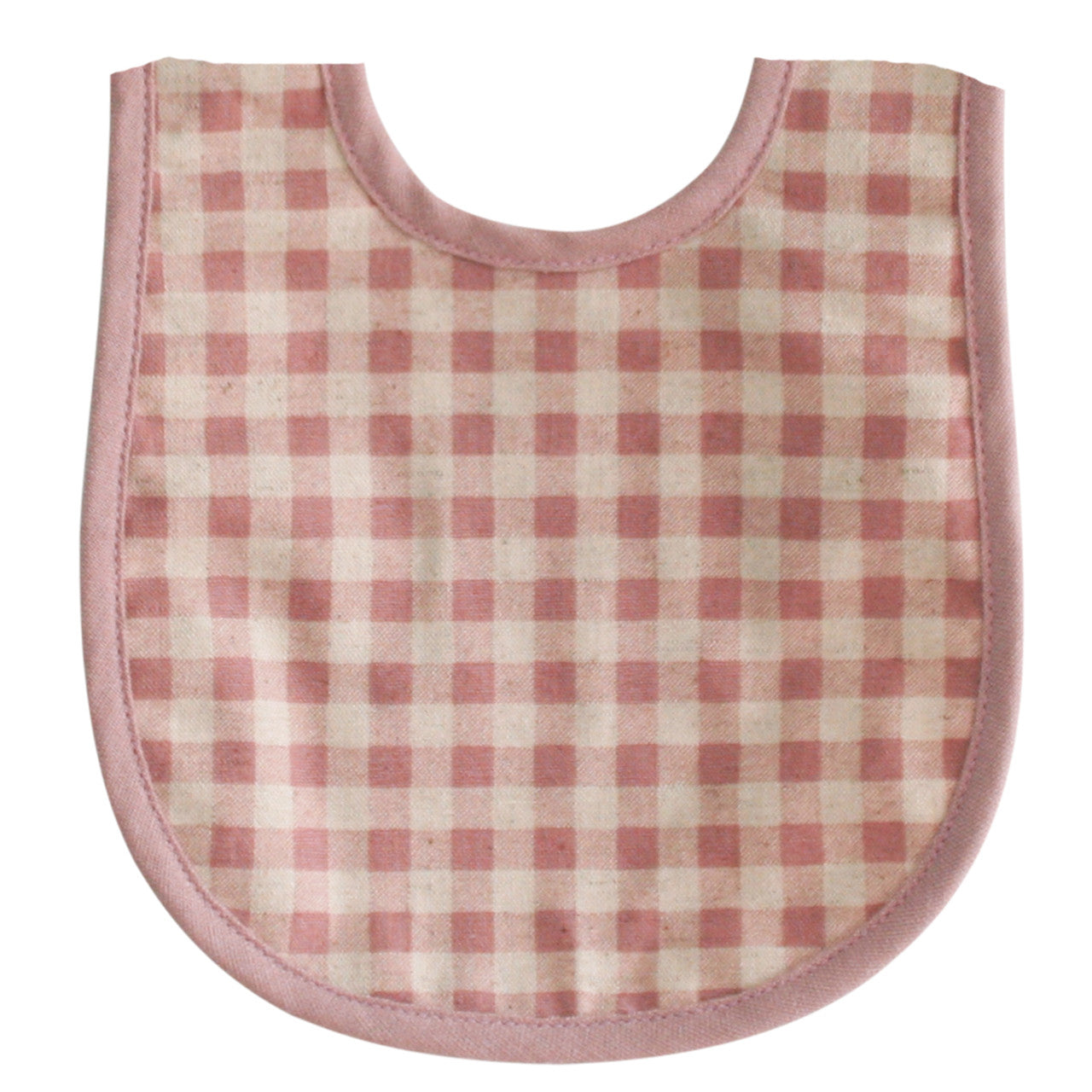 Bib Rose Check Linen *JANUARY 2026*