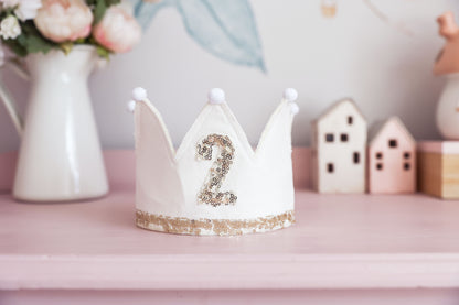 2nd Birthday Crown Ivory