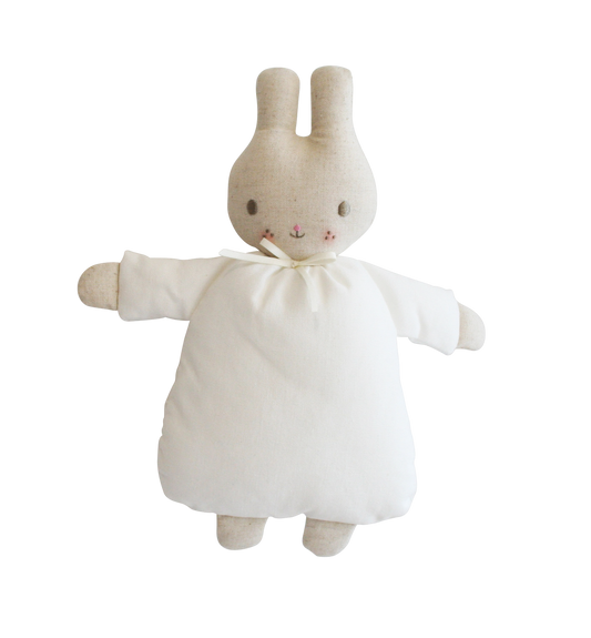 Riley Bunny Rattle 24cm Ivory