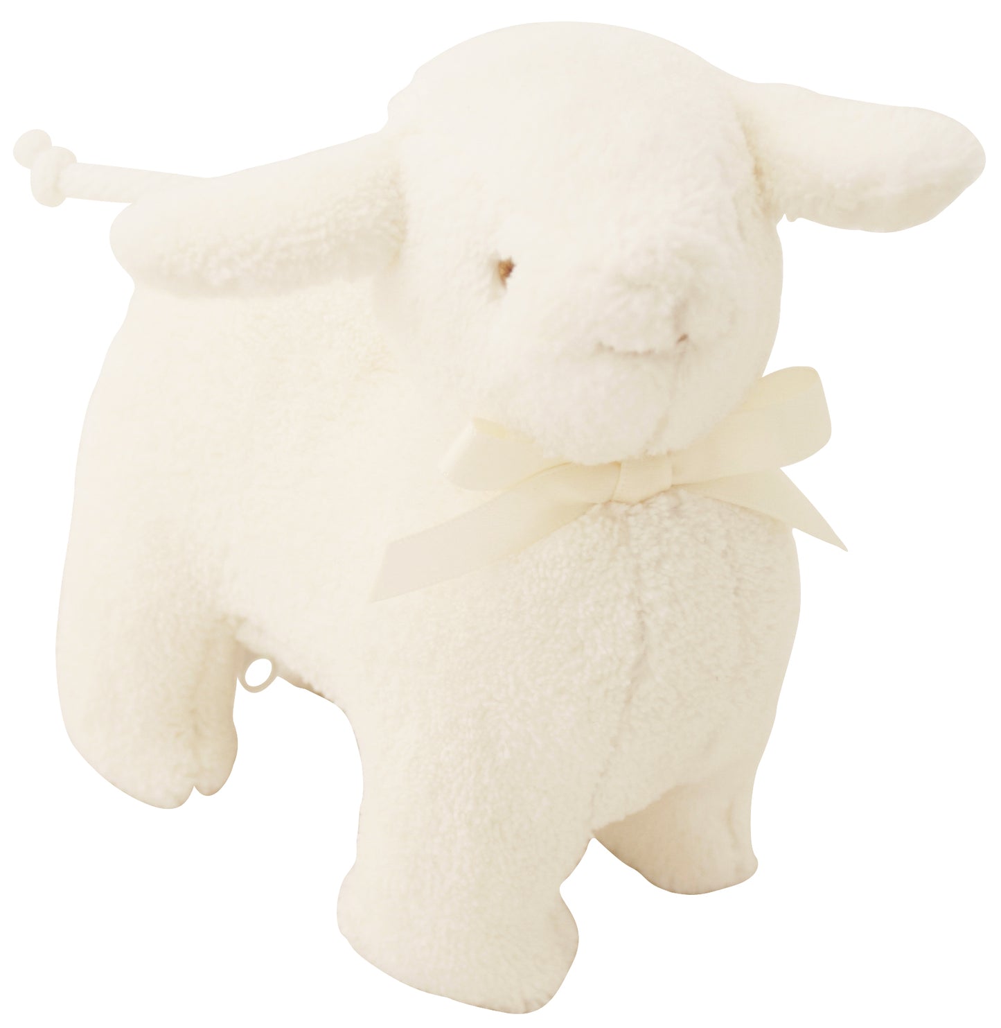 Lamby Musical Cream 15cm tall