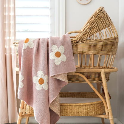 Daisy Days Baby Blanket 100cm x 80cm