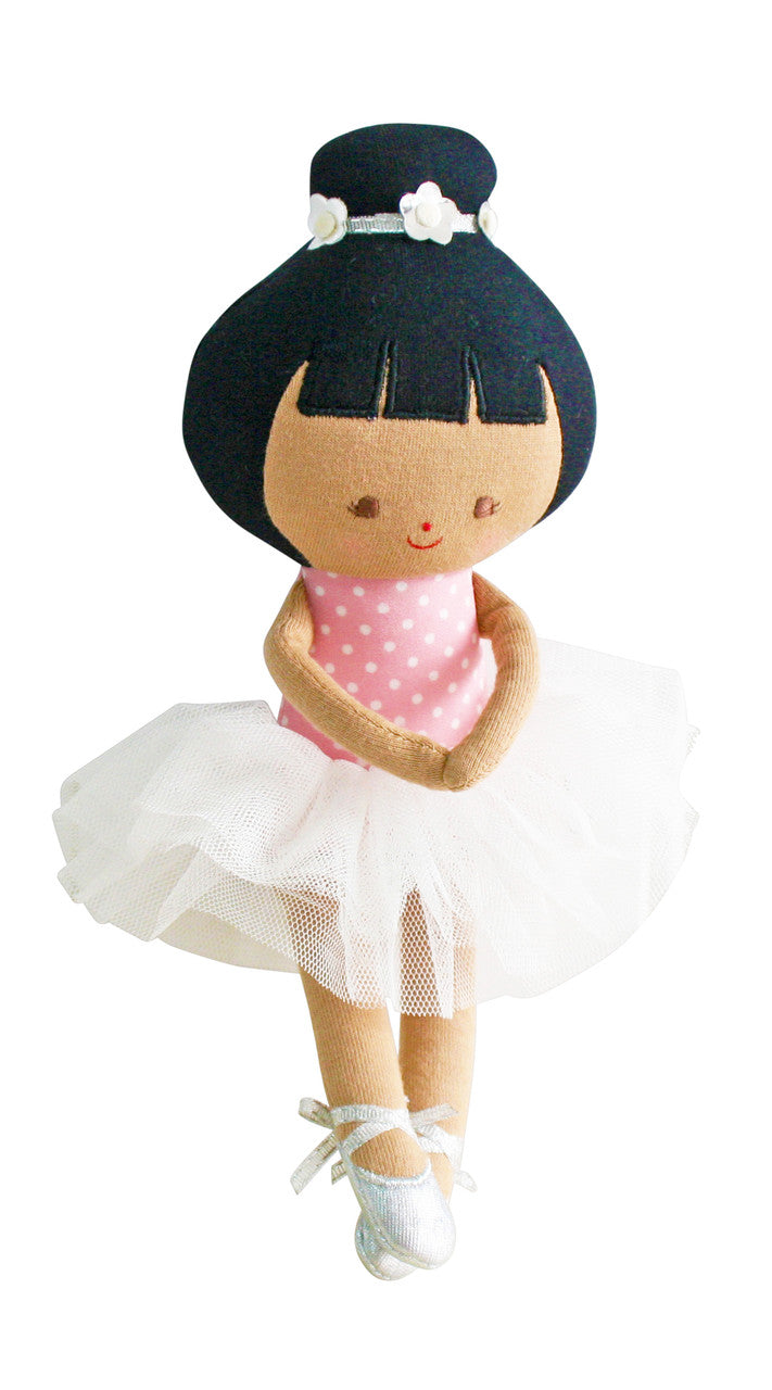 *SPECIAL MIN 4* Baby Ballerina 25cm Pink Spot