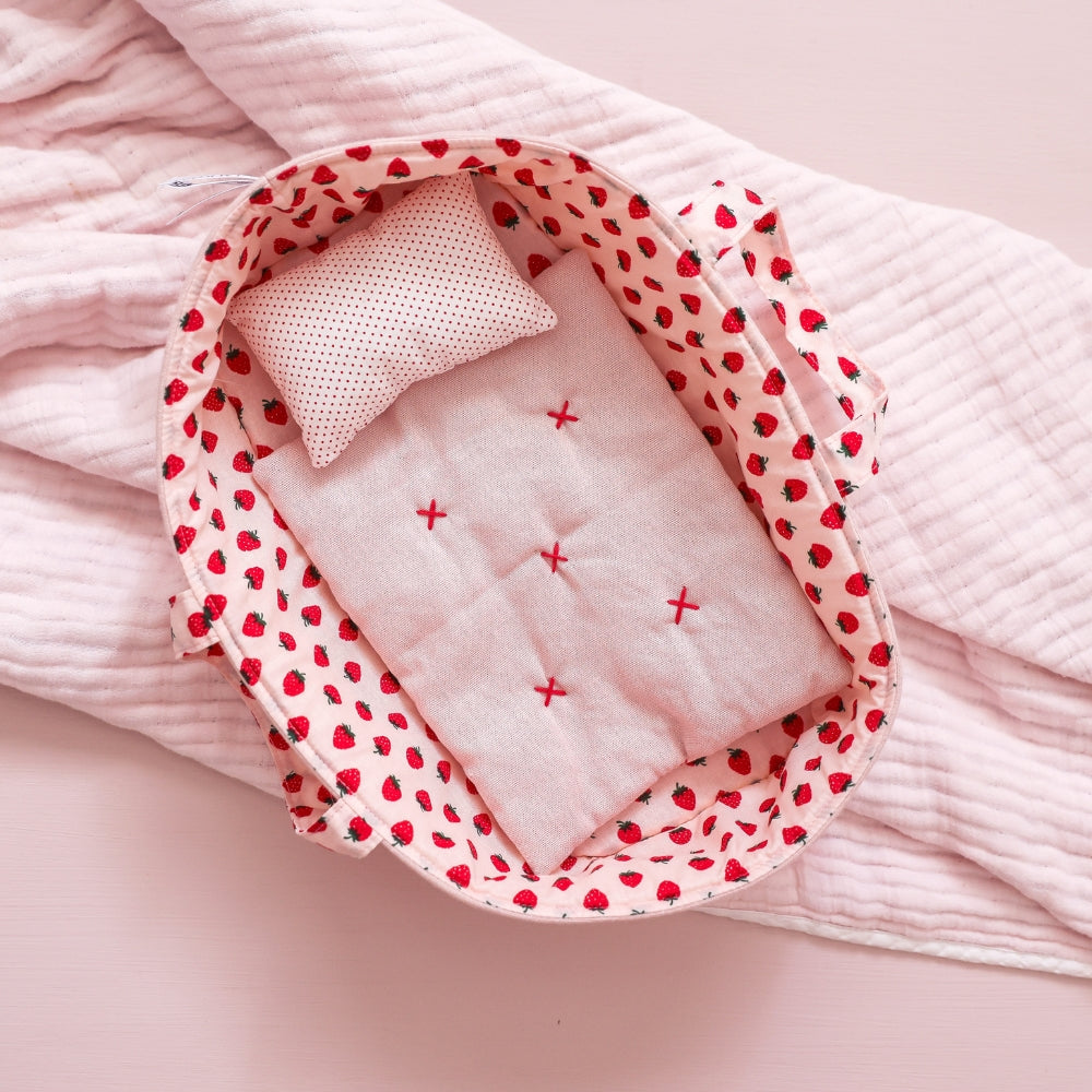 NEW! Baby Doll Carrier Set Strawberry
