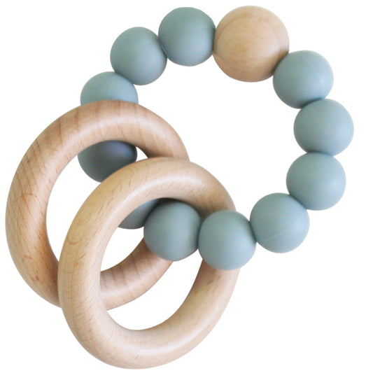 Beechwood Teether Ring Set - Ether