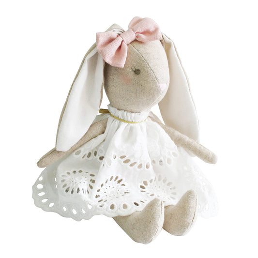 Baby Broderie Bunny 25cm *OCTOBER*