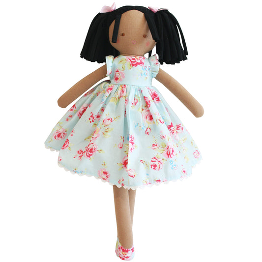 Addie Doll Blue Floral