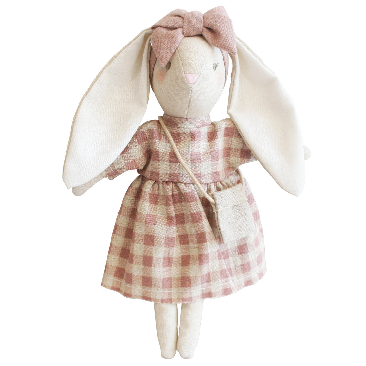 Mini Sofia Bunny 27cm Rose Check *MARCH*