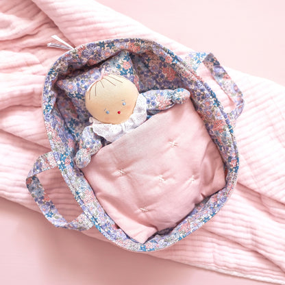 NEW! Baby Doll Carrier Set Liberty Blue