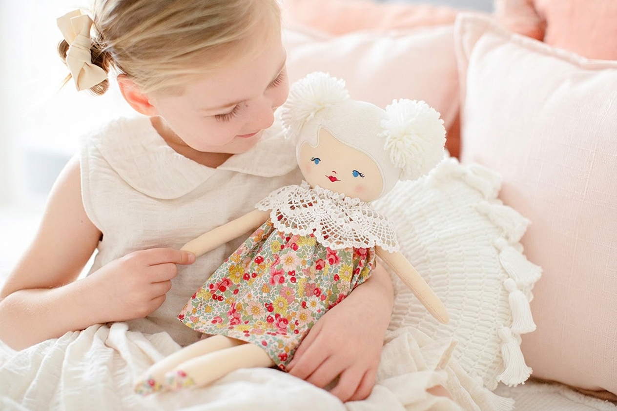 Aggie Doll 45cm Spring Blossom - JUNE