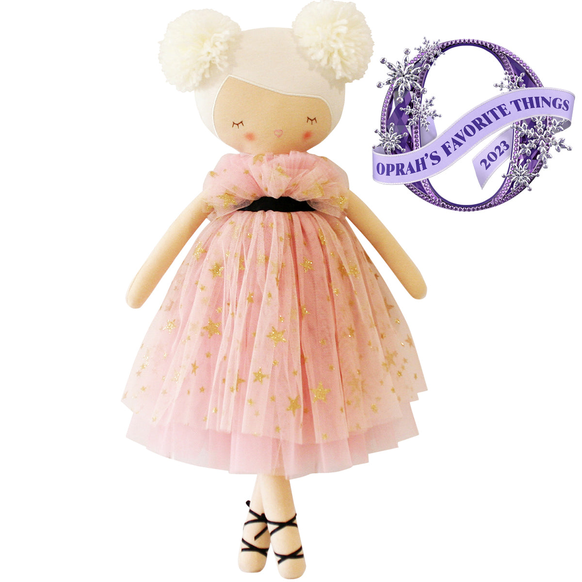 Alimrose Halle Ballerina Doll 48cm (Fair & Blonde)