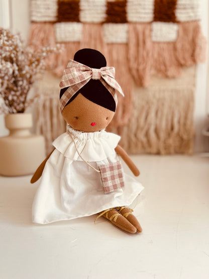 Piper Doll 43cm Ivory