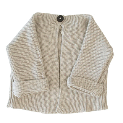 Baby Jacket Latte 0-6 mths - JULY