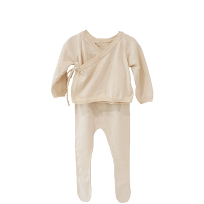 Baby Lounge Set Natural 3-6mths