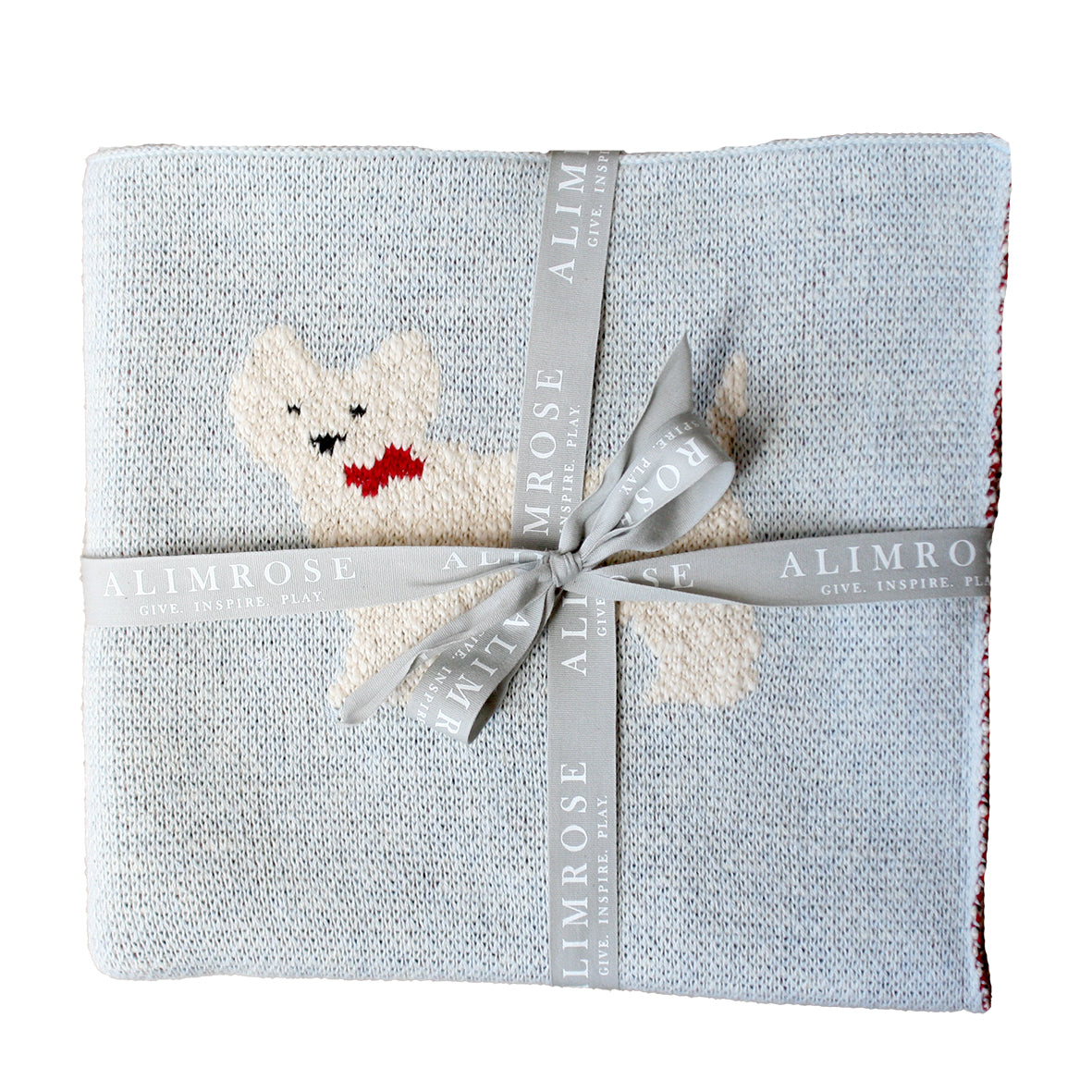 Westie Puppy Baby Blanket 100cm x 80cm