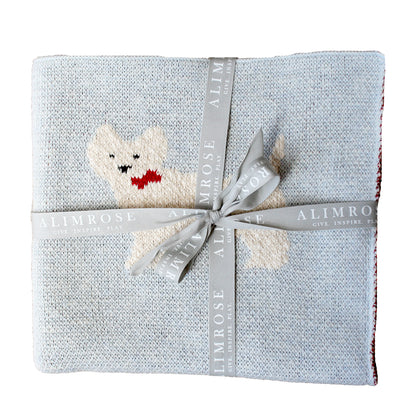Westie Puppy Baby Blanket 100cm x 80cm