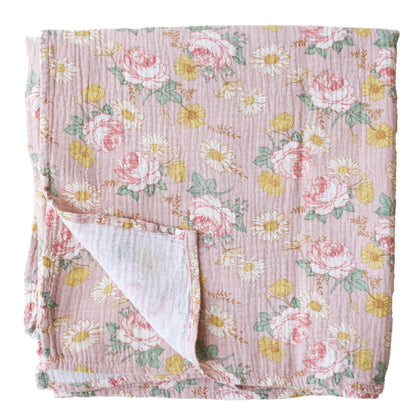 Muslin Swaddle English Garden - JANUARY 2026