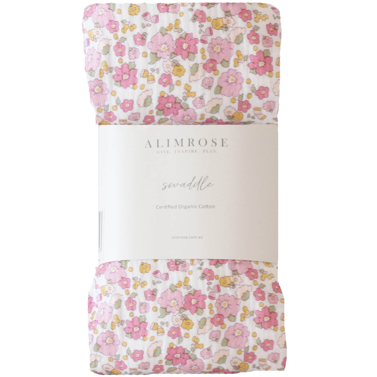 NEW!Muslin Swaddle Rose Garden *LATE JULY*