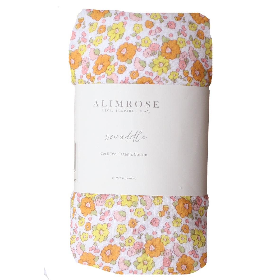 NEW! Muslin Swaddle Sweet Marigold