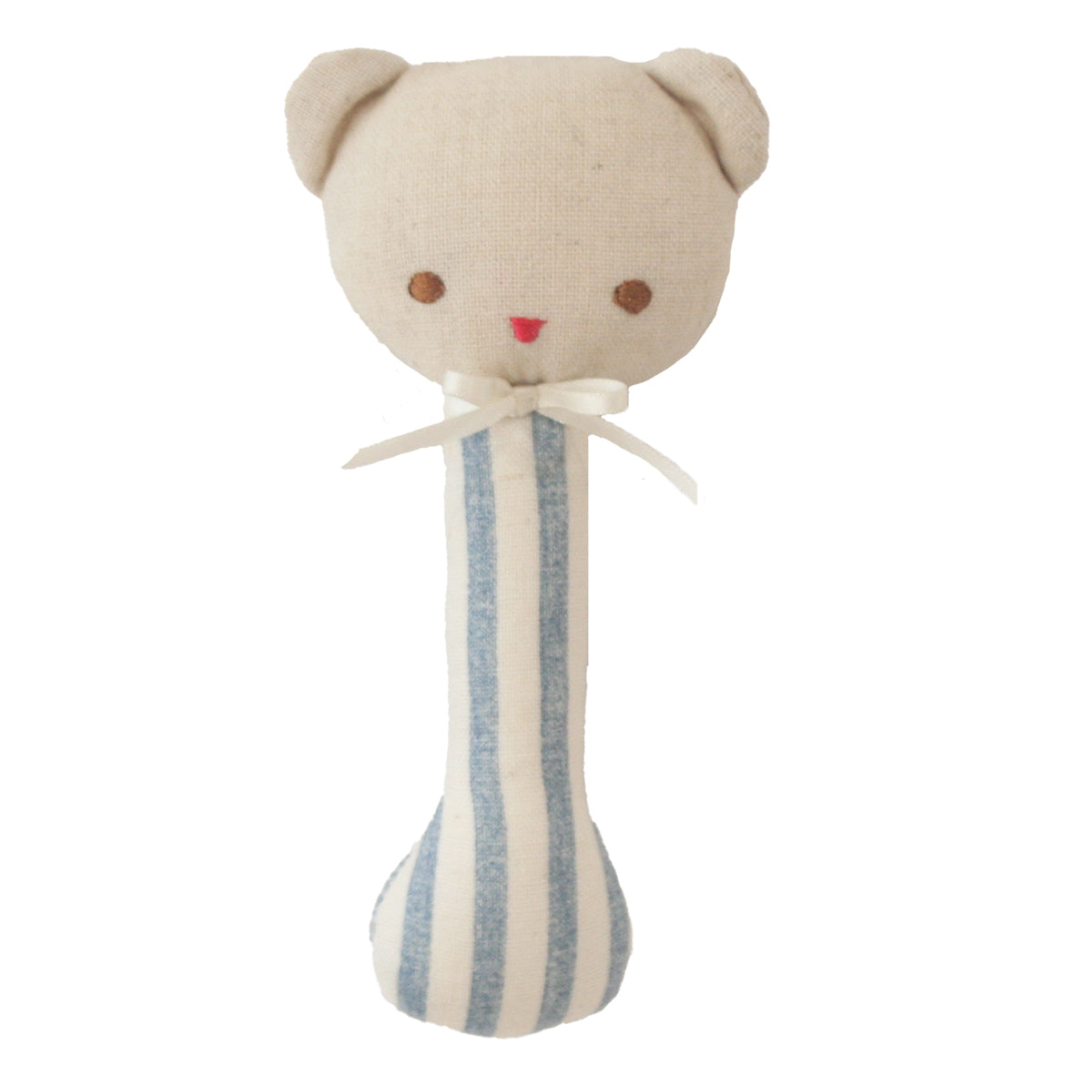 Ted Stick Rattle Chambray Stripe - JUNE