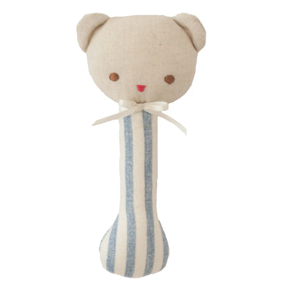 Ted Stick Rattle Chambray Stripe - JUNE