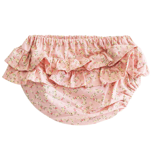 Ruffle Nappy Cover Posy Heart MEDIUM