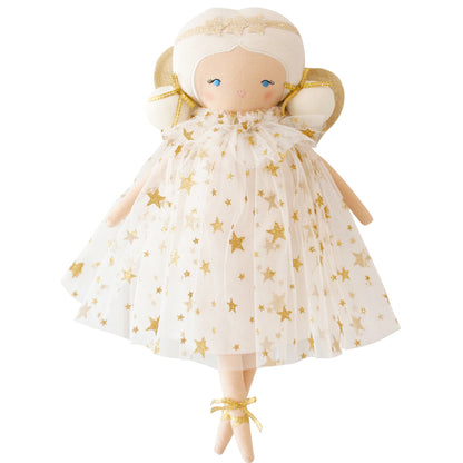 Willow Fairy Doll 38cm Ivory Gold Star
