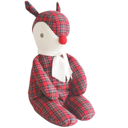 Baby Rudolph 20cm Tartan